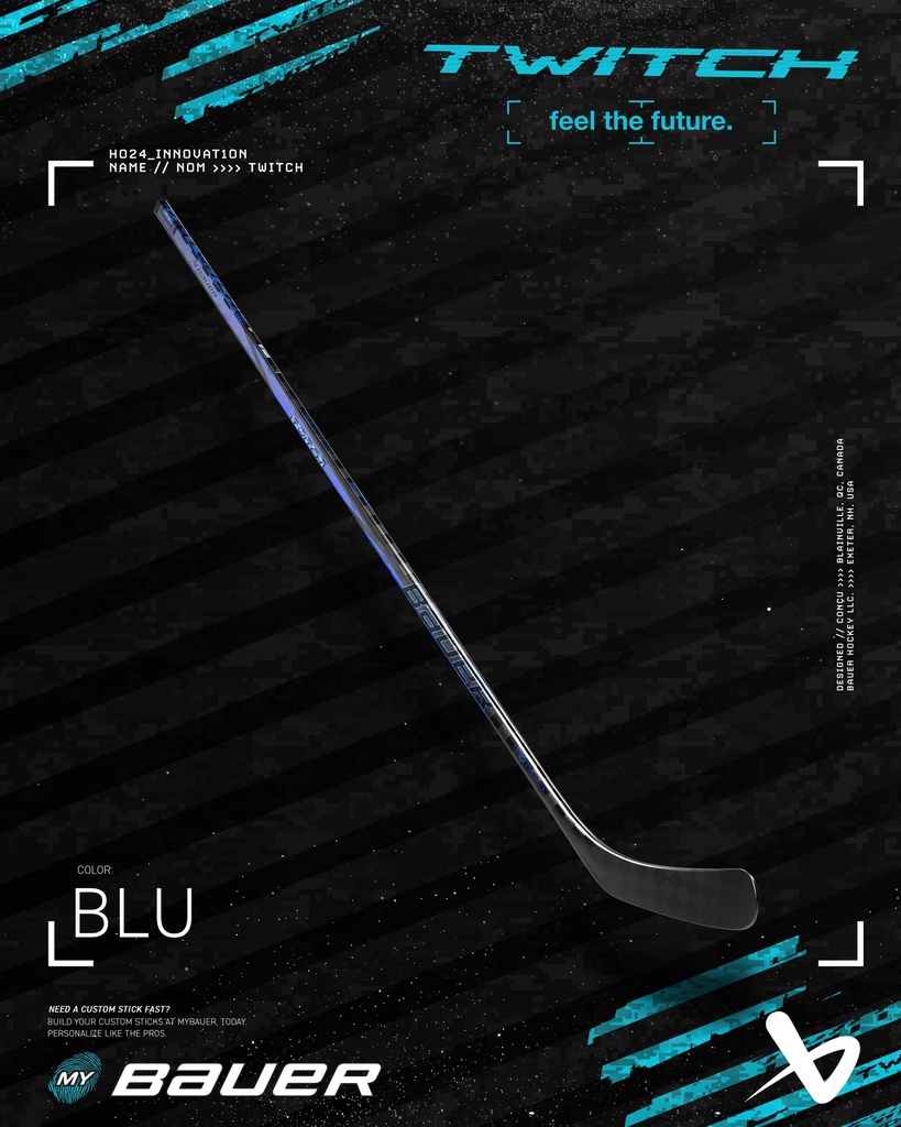 S24 BAUER TWITCH BLUE