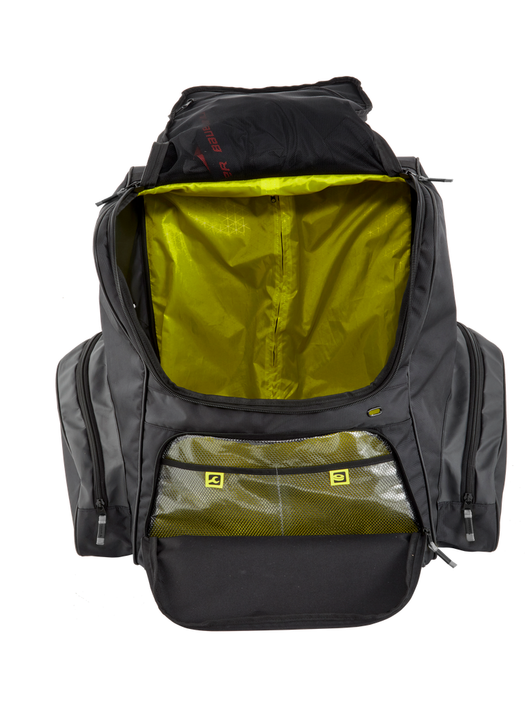 S24 BAUER ELITE WHEELED BACKPACK OPENED
