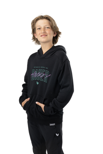 S24 BAUER ULTIMATE HOODIE-YTH-BLK